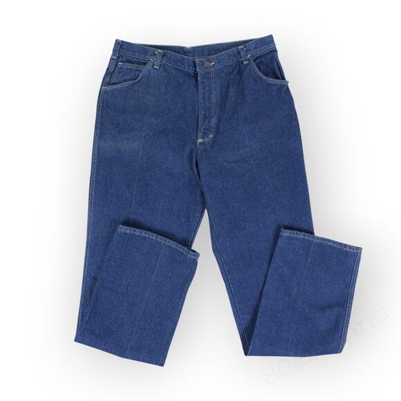 Vintage Misses 18 (actual 34x34.5) PointerBrand Denim Workwear MadeInUSA - Picture 2 of 11